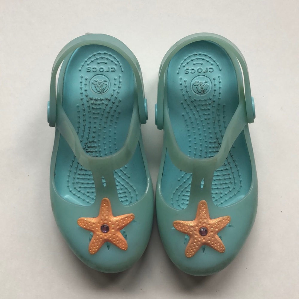 Isabella Novelty Seashell Crocs Clog